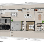Planta Humanizada: Sobrado 4 dormitórios, 240m² em condomínio fechado Itupeva – SP