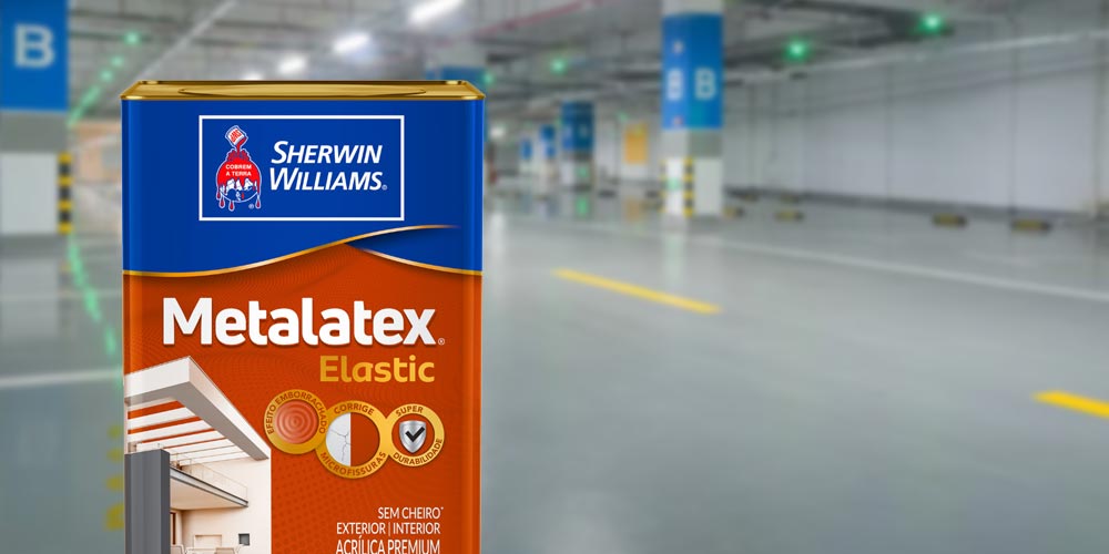 Metalatex Elastic: Sherwin-Williams revoluciona com nova fórmula