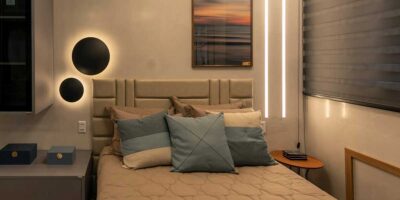 Dicas de iluminação para um quarto aconchegante