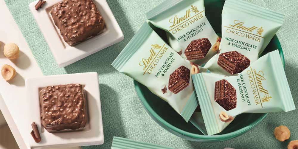 Lindt lança Choco Wafer, a maior inovação da marca