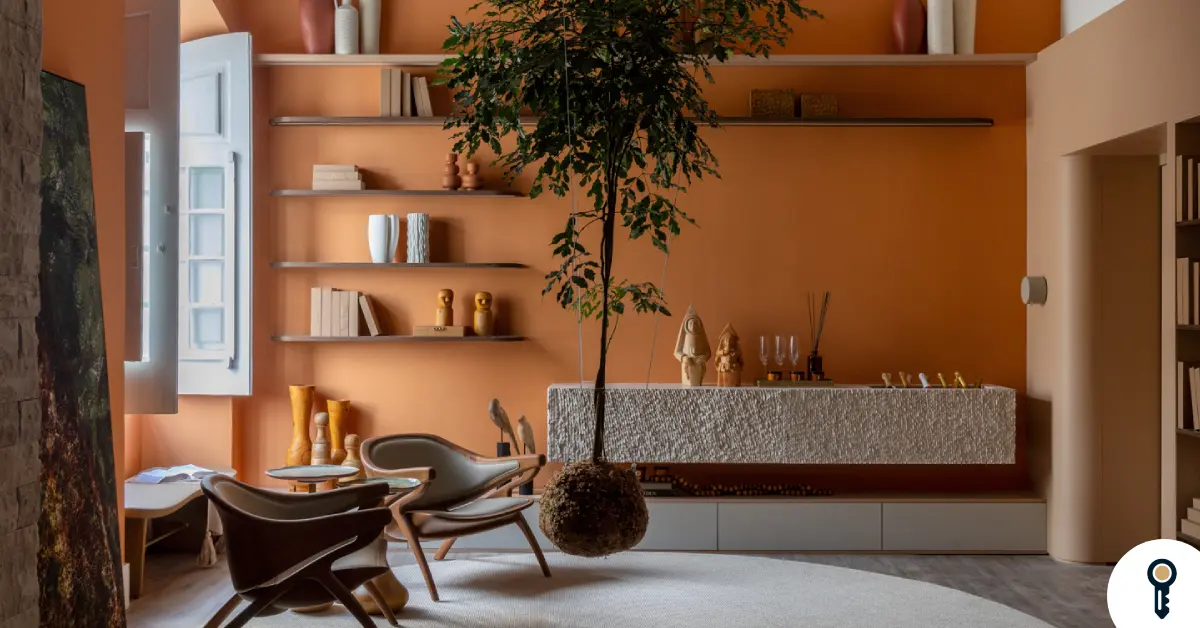 Tons terrosos e alaranjados na CASACOR Bahia: inspirações com tintas Coral Tons terrosos e alaranjados na CASACOR Bahia