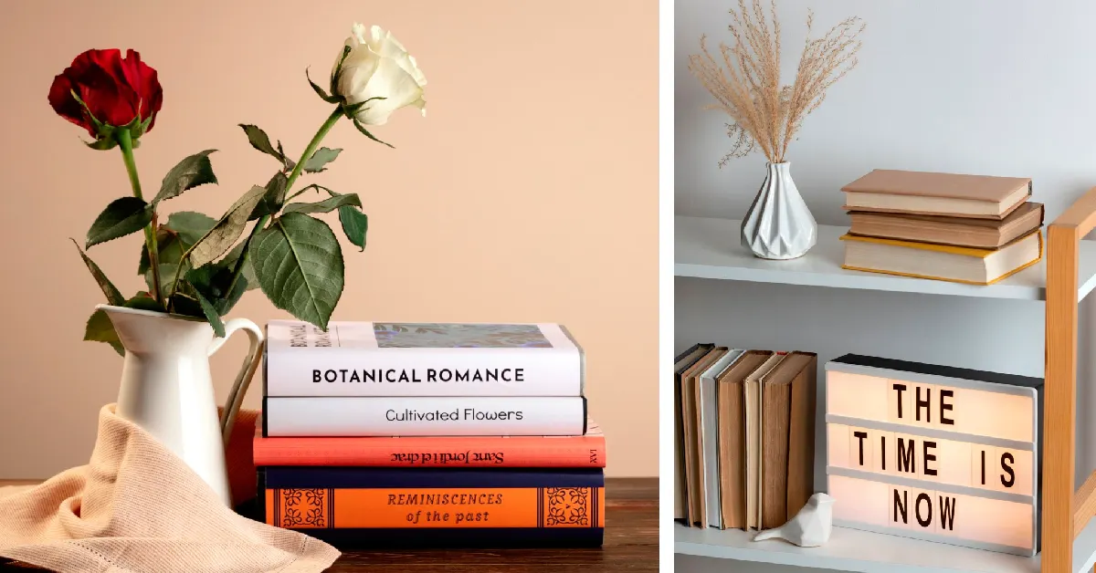 Livros na decoração: charme, estilo e bem-estar no lar Livros na decoração: charme, estilo e bem-estar no lar